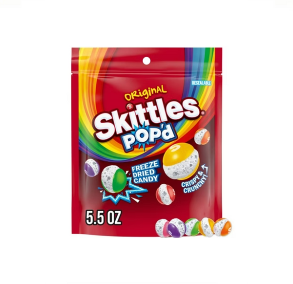 SKITTLES POP'D 5.5oz ORIGINAL
