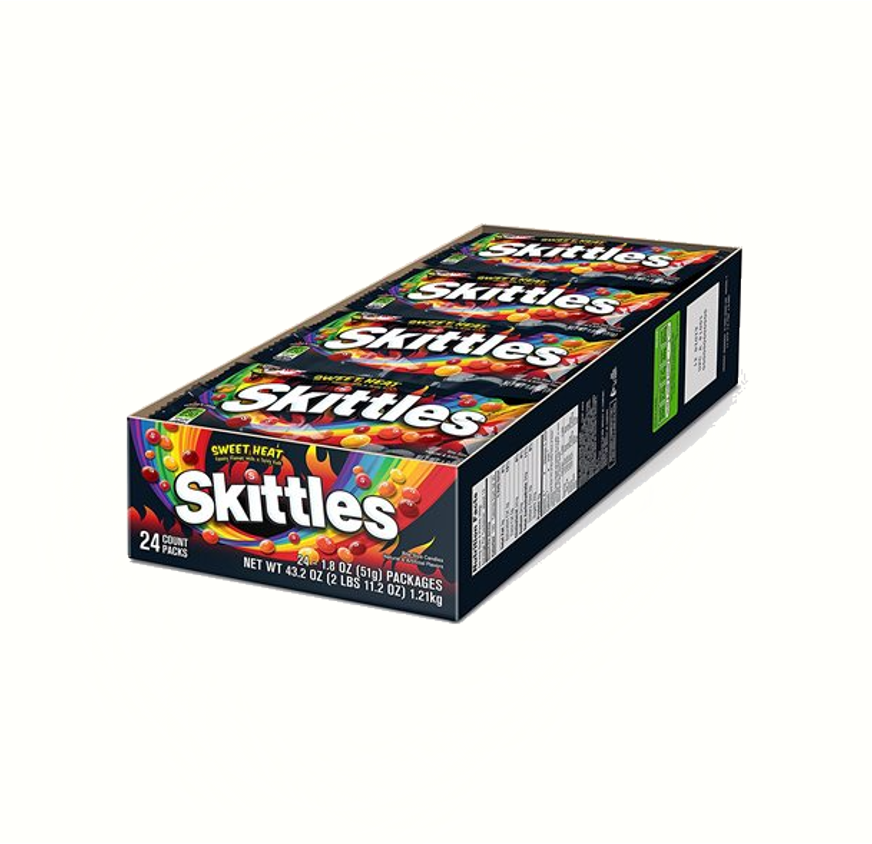 SKITTLE SWEET HEAT 1.8OZ 24CT