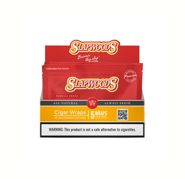 SLAPWOODS WRAPS 5/10CT NATURAL