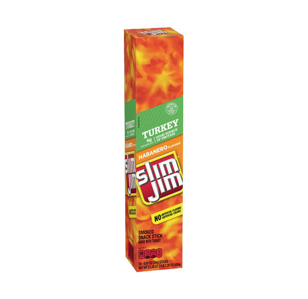 SLIM JIM LARGE- TURKEY 24ct -0