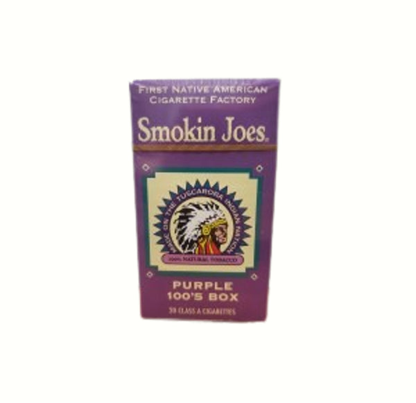 SMOKING JOE- Purple 100 BOX