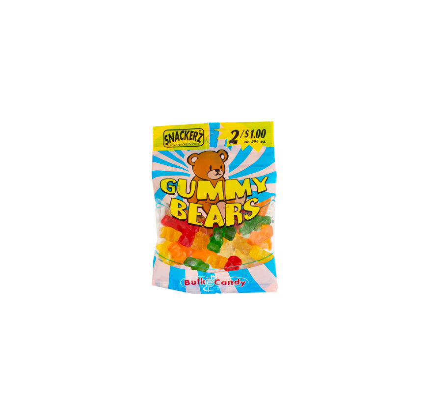 SNACKERZ 2/$1 GUMMY BEARS