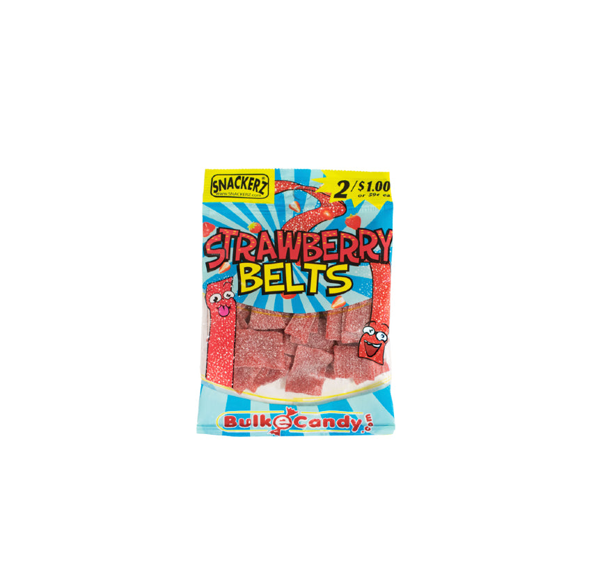 SNACKERZ 2/$1 STRAWBERY BELTS