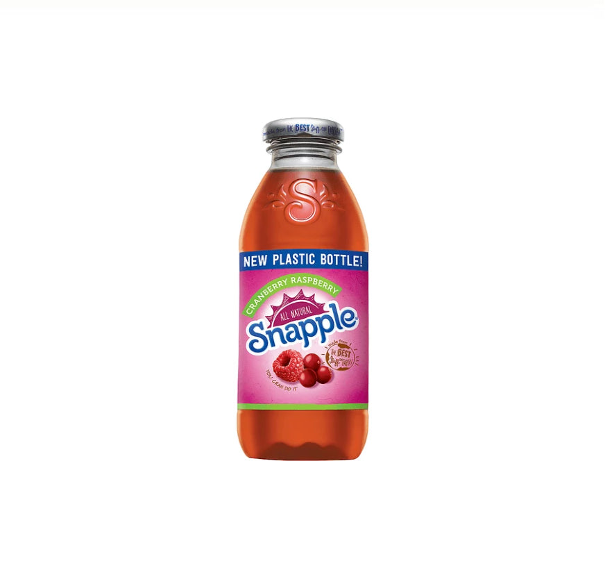 SNAPPLE -GLASS -Tea Rasber 12C