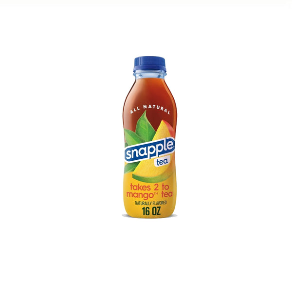 SNAPPLE MANGO TEA 16OZ 12CT