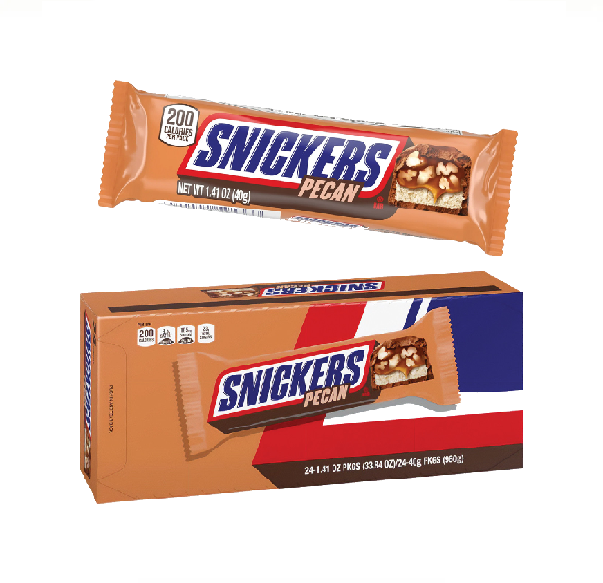 SNICKERS KG PECAN 24CT