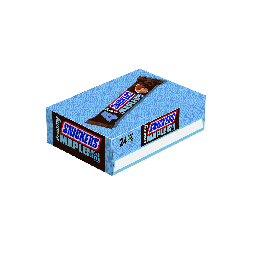 SNICKERS MAPLE ALM BUTTER 24CT