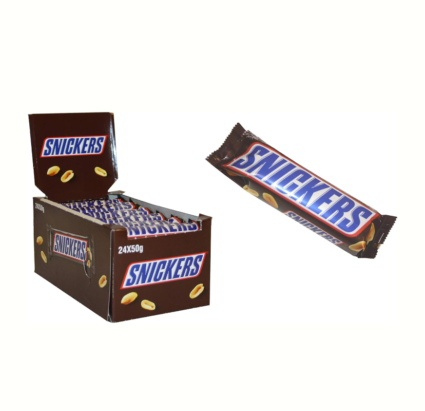 SNICKERS REG 50G 24CT