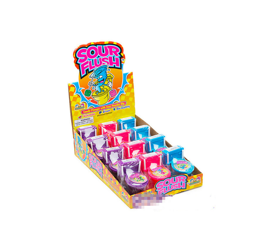 SOUR FLUSH CANDY 12CT