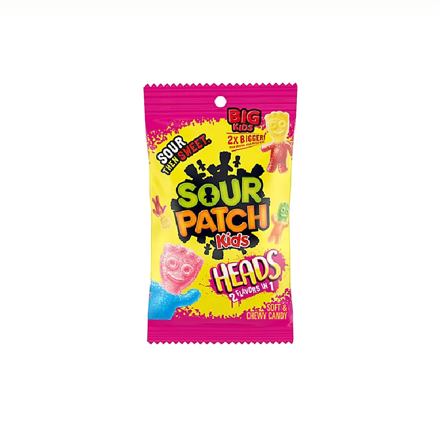 SOUR PATCH BAG 8oz HEADS