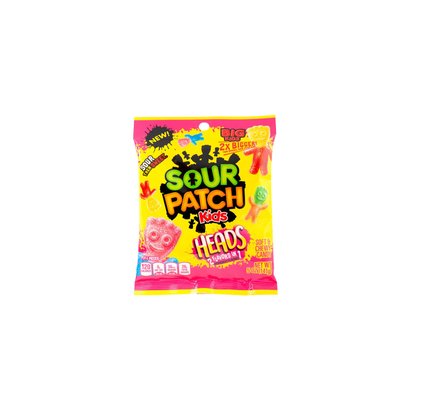 SOUR PATCH KIDS HEADS 5OZ – Ranger Wholesale