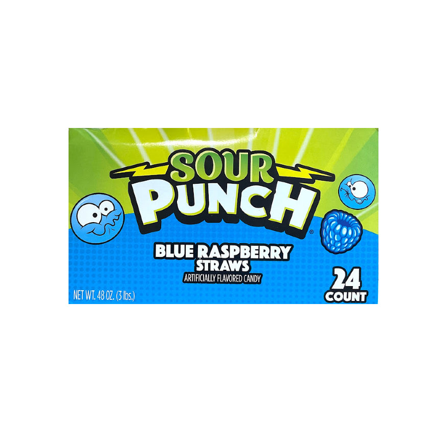 SOUR PUNCH  LG** STRAW BLUE RA
