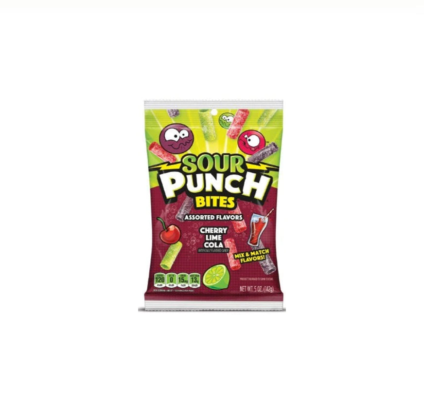 SOUR PUNCH CHRY/LIME 5oz bag