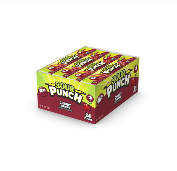 SOUR PUNCH  LG**  CHERRY 24CT