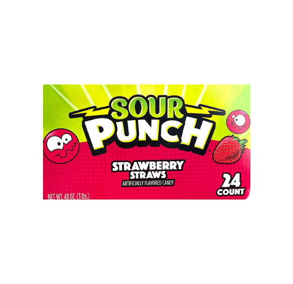 SOUR PUNCH STRAWBERRY 24CT