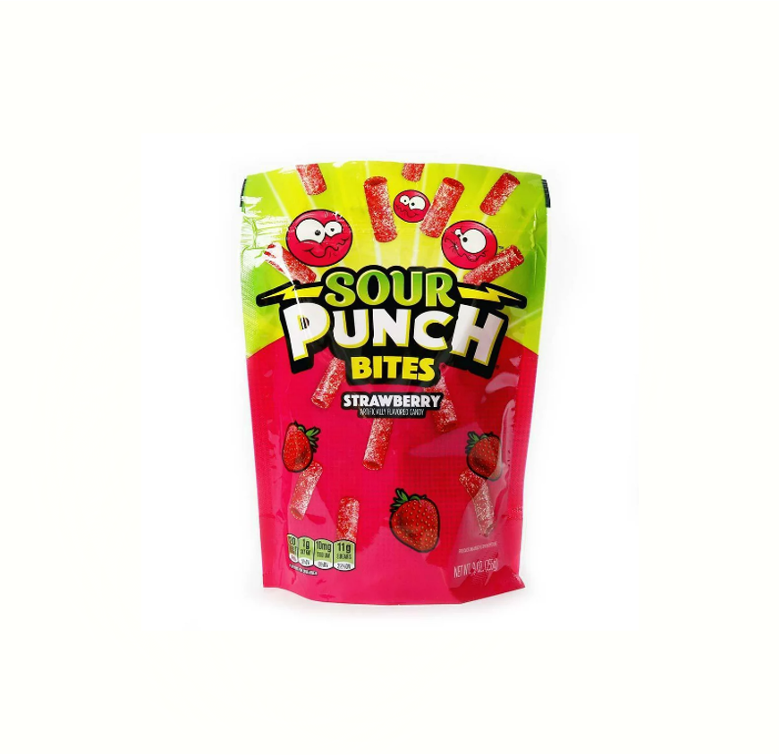 SOUR PUNCH STRAW MIX 9OZ BAG