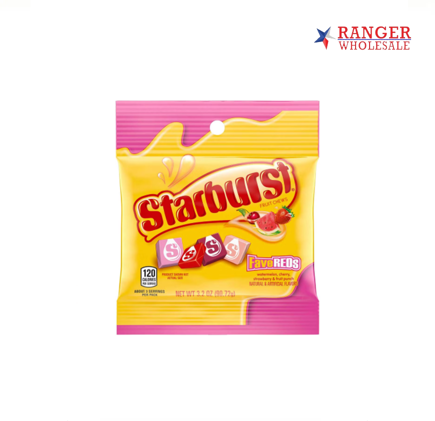 STARBURST FAVERDS 3.2OZ BAG