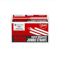 HEFTY STRAWS 3000CT