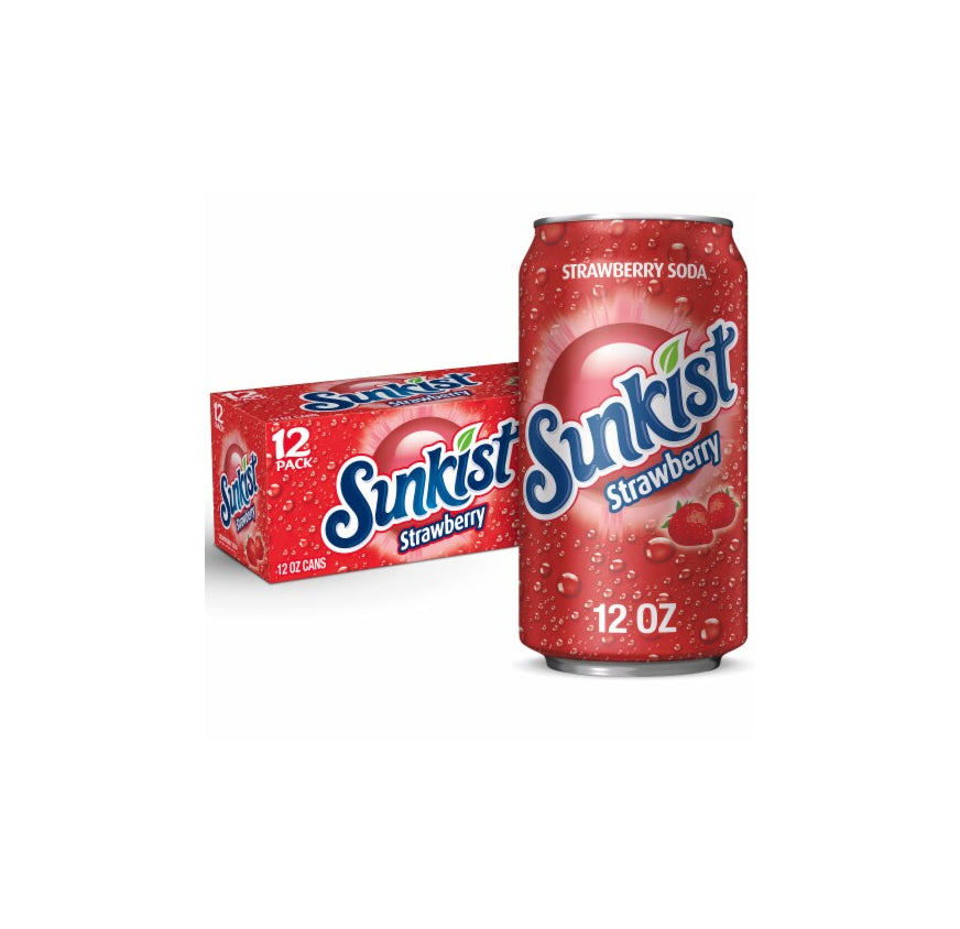 SUNKIST 12PK/2CT STRAWBERRY