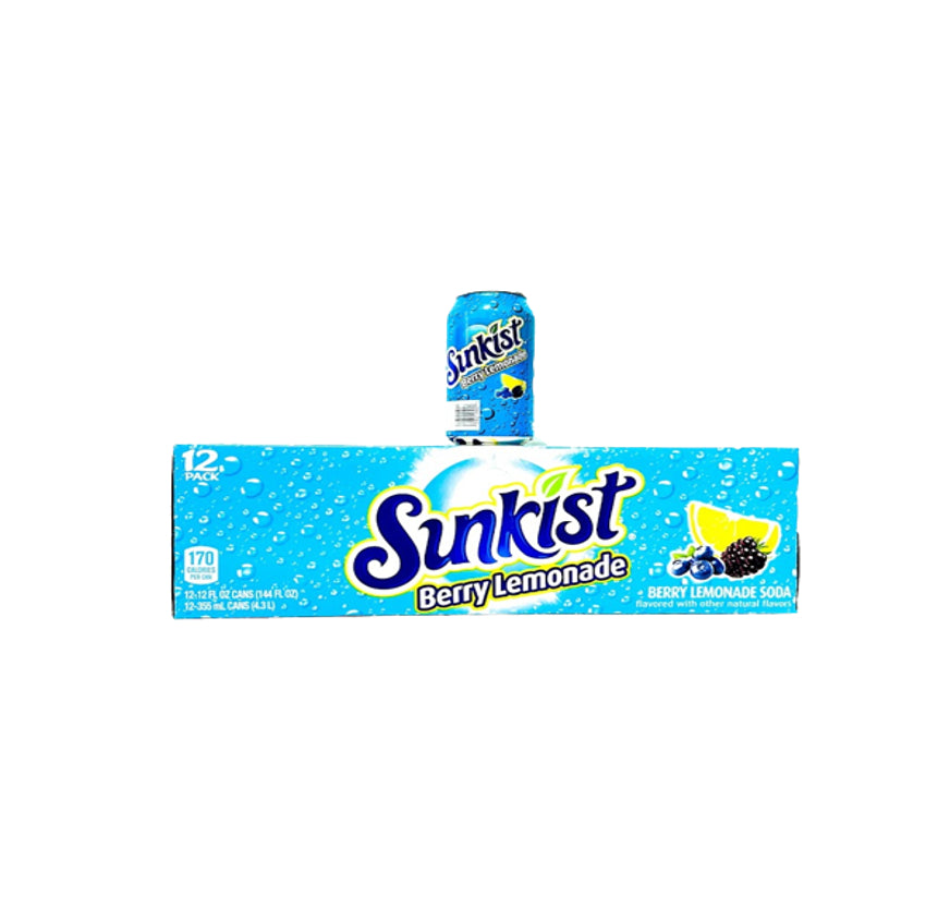 SUNKIST berry lemonade 12PK CT