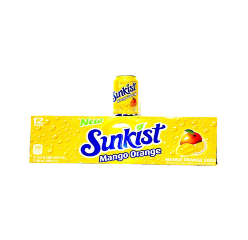 SUNKIST MANGO ORA 12PK CAN/2CT
