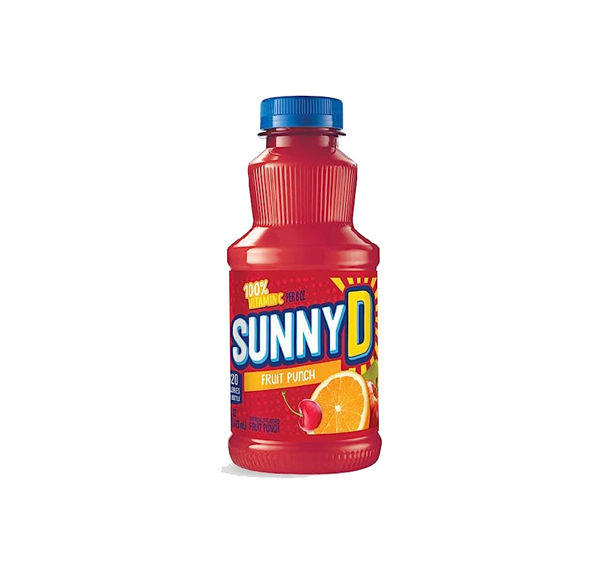 SUNNY D- FRUIT PUNCH-12ct/16oz