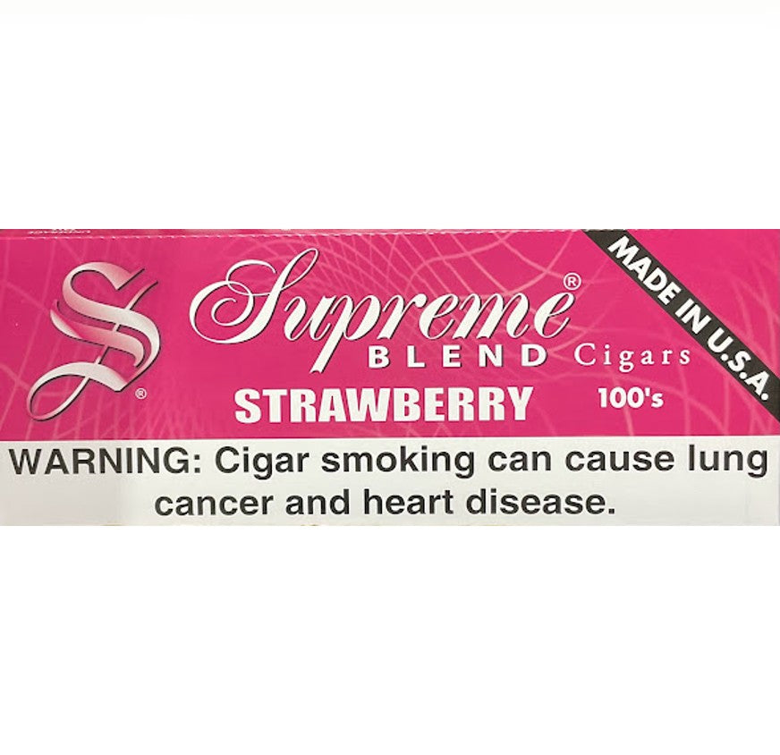 SUPREME CIGAR STRAWBERRY 100SP