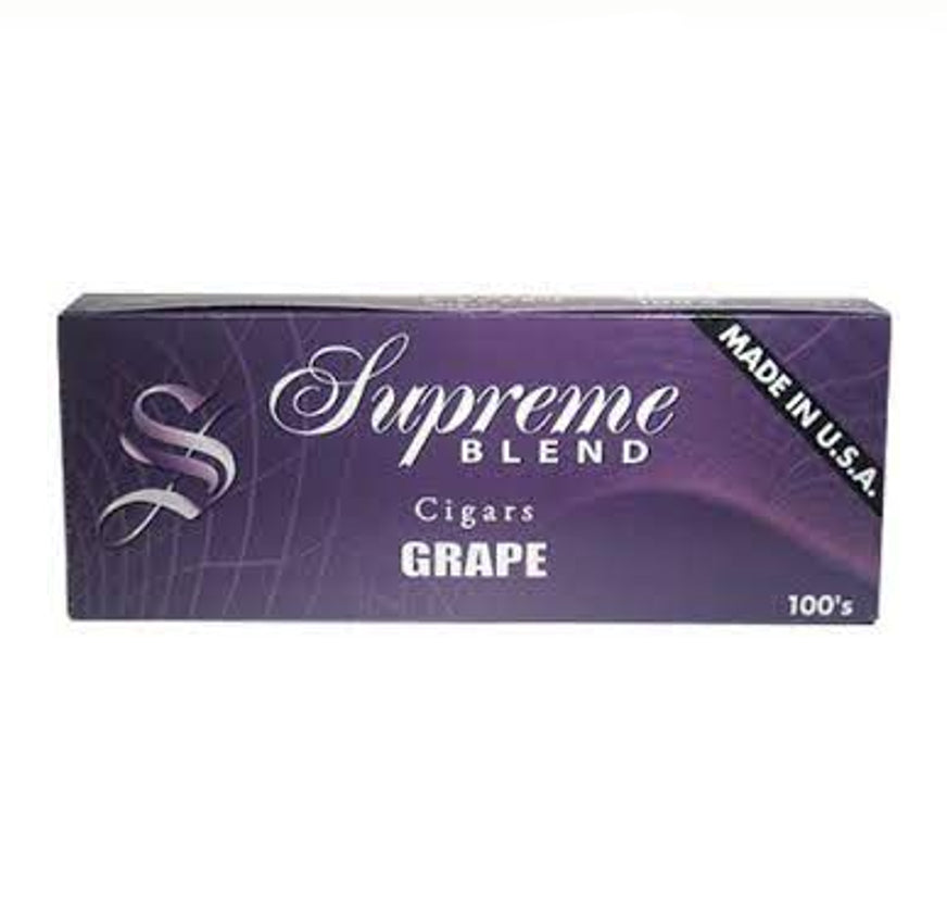 SUPREME CIGAR GRAPE 100BX