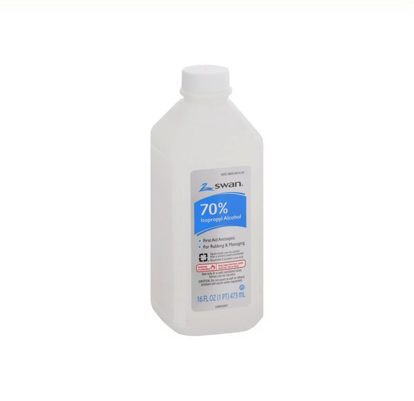 SWAN 70% ALCOHOL RUBBING 16OZ
