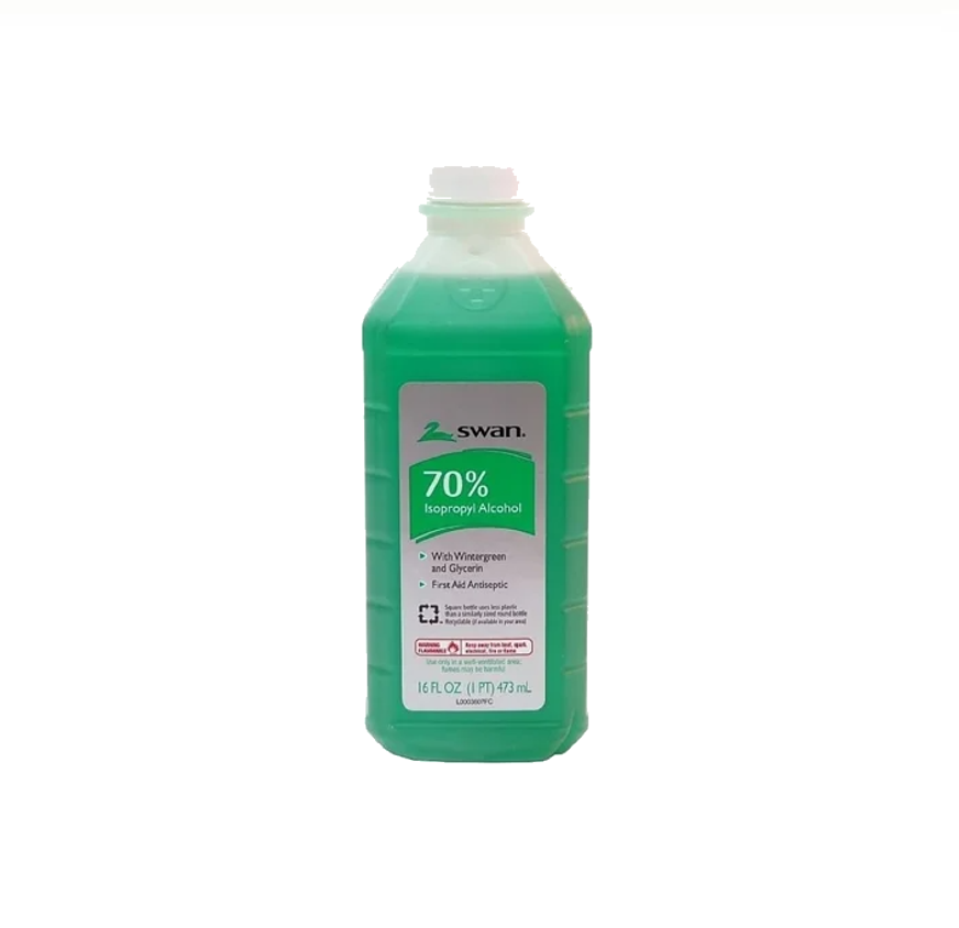SWAN 70% ALCOHOL WG 16OZ