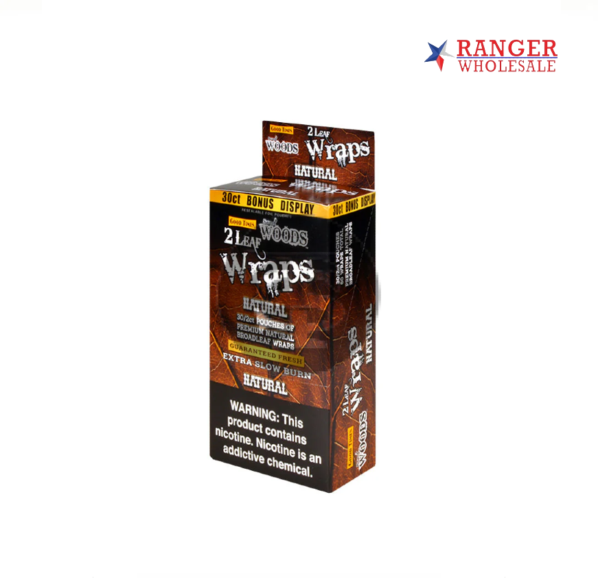 SWEET WOOD WRAP 2/30CT NATURAL