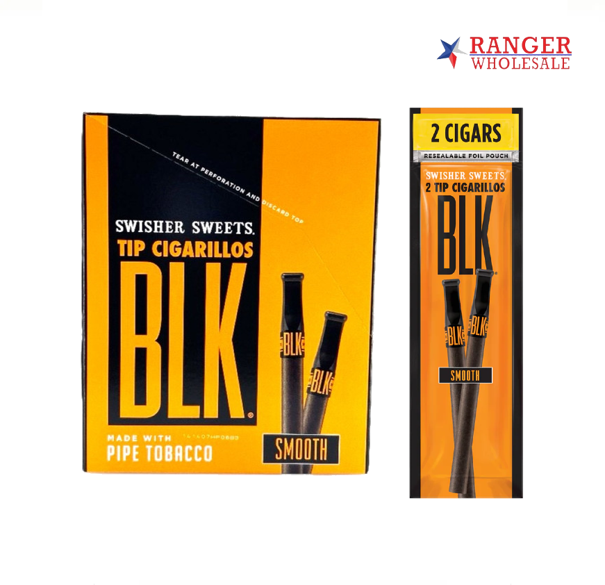 SWISHER BLK SMOOTH 2CIGARS15CT