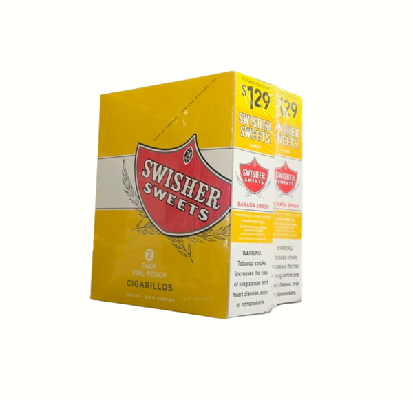 SWISHER $1.19/30C BANANA SMASH