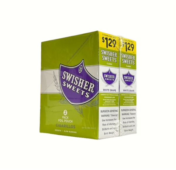 SWISHER $1.29/30CT WHITE GRAPE