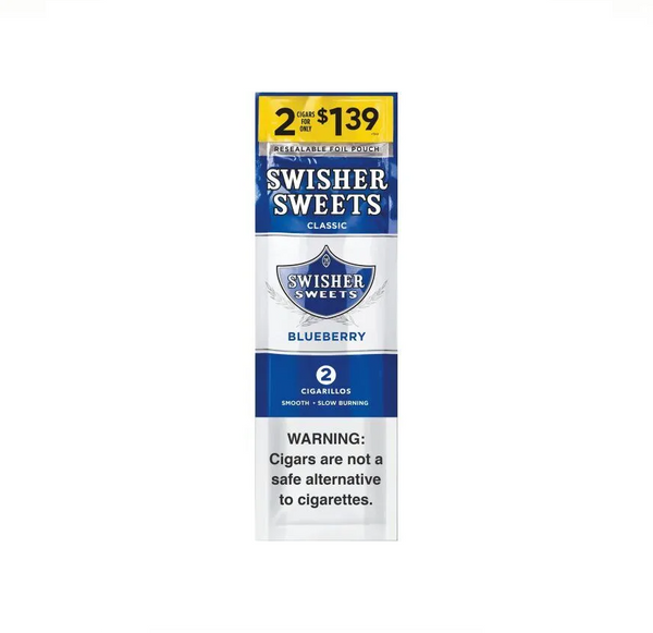 SWISHER $1.39/30CT BLUEBERRY
