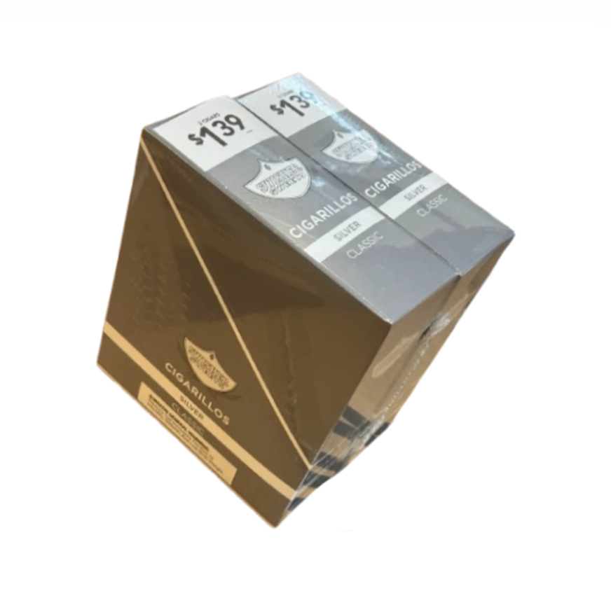 SWISHER $1.39/30CT SILVER