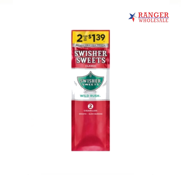 SWISHER $1.39/30CT WILD RUSH