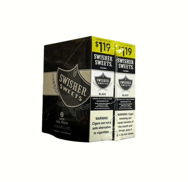 SWISHER $1.19/30CT BLACK