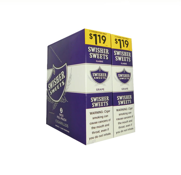 SWISHER $1.19/30CT GRAPE