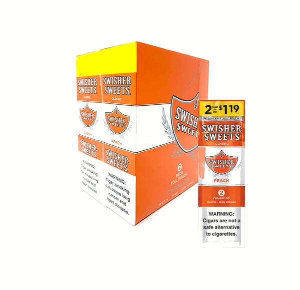SWISHER $1.19/30CT PEACH