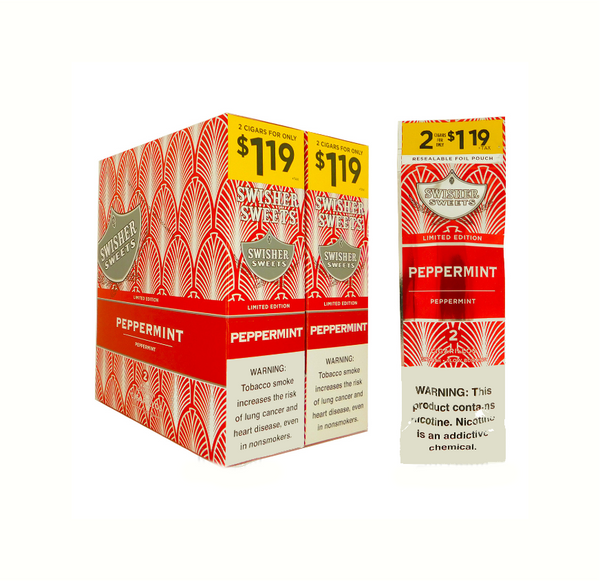 SWISHER  $1.19/30CT PEPPERMINT