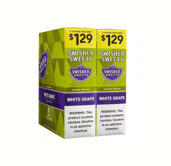 SWISHER $1.19/30CT WHITE GRAPE