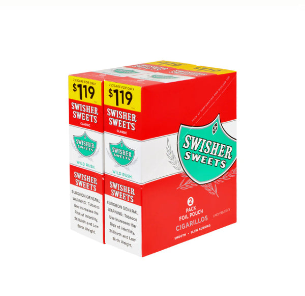 SWISHER $1.19/30CT WILD RUSH