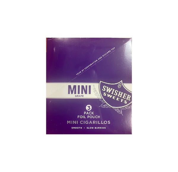 SWISHER MINI TWIN GRAPE 6/20CT