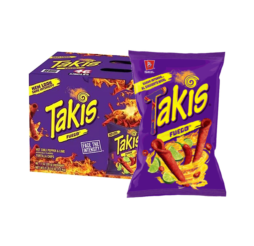 TAKIS FUEGO LARGE 9.8OZ 14CT
