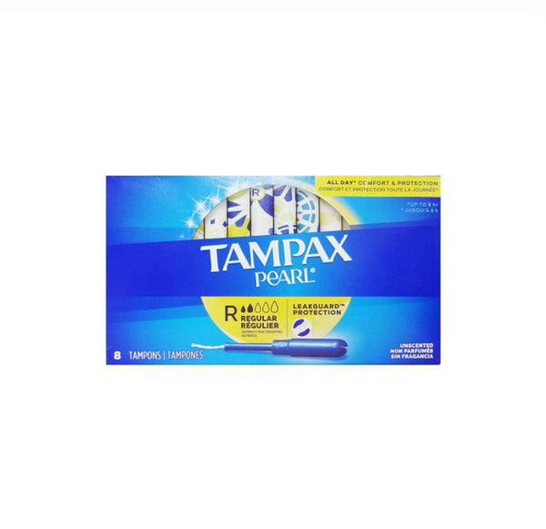 TAMPAX PEARL REG 8CT
