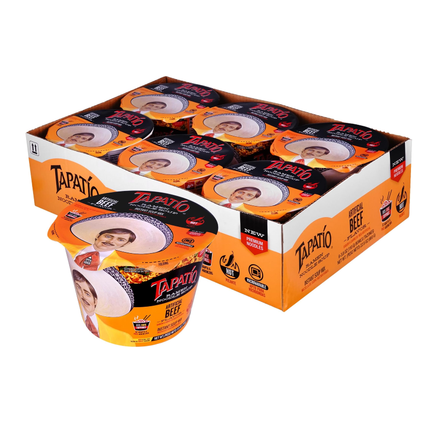 TAPATIO BOWL NOODLE 6CT