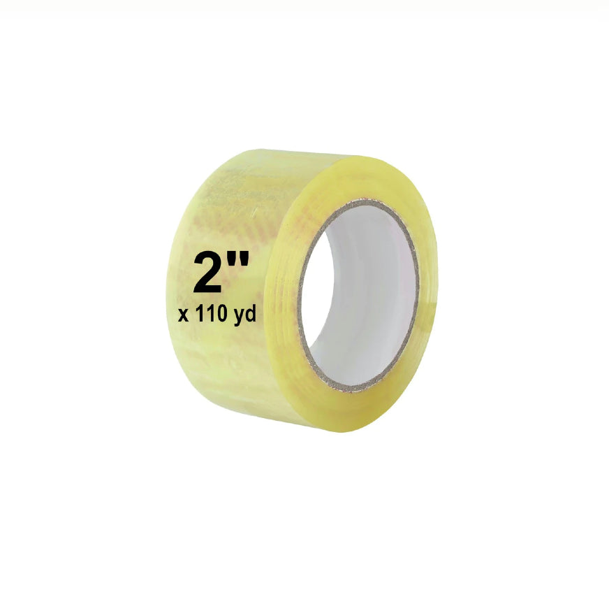 TAPE CLEAR 2*110 YRDS