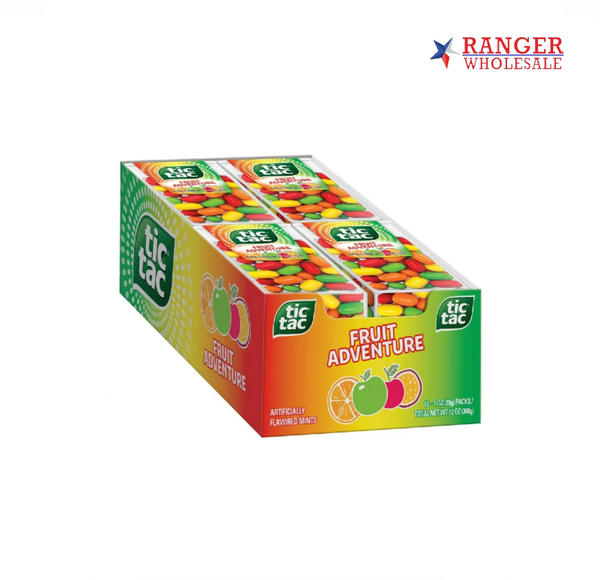 TIC TAC FRUIT ADVENTURE 12CT