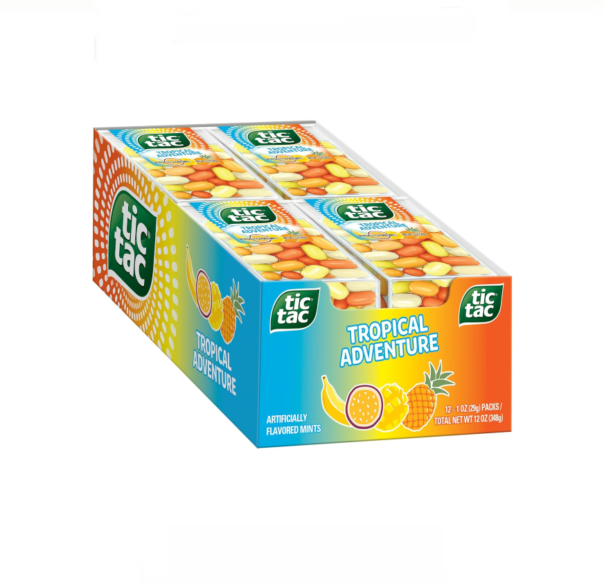 TIC TAC TROPICAL ADV 1oz12CT